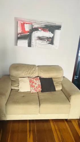 Sofá de 2 lugares retrátil