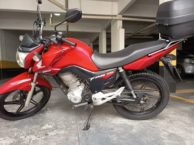 CG 160 fan flex 2018 vermelha 