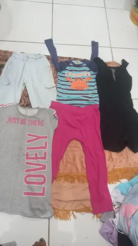 Roupas infantis de 1 a 15 anos