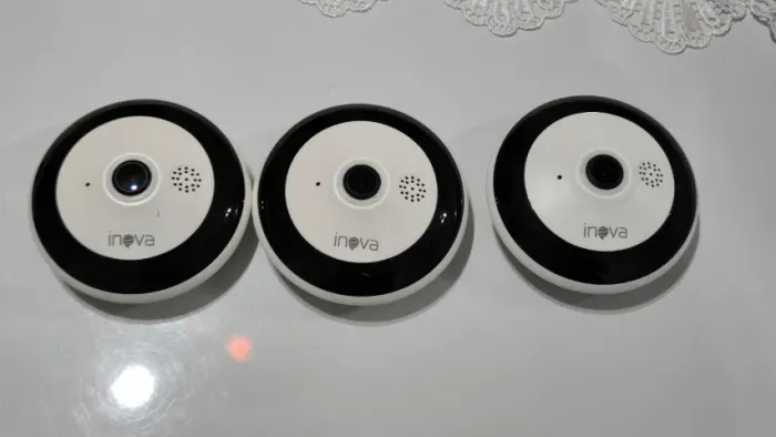Câmeras IP Inova CAM-5706 + fontes