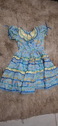 Vestido festa junina infantil