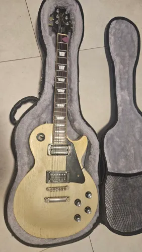 Guitarra Epiphone Standard anos 2000 Silver Flake!