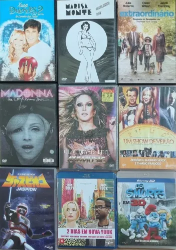 Dvds diversos a 10 reais cada