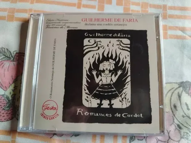 Guilherme De Faria - Romances De Cordel Declama Seus Cordéis Sertanejos Cd Lacrado
