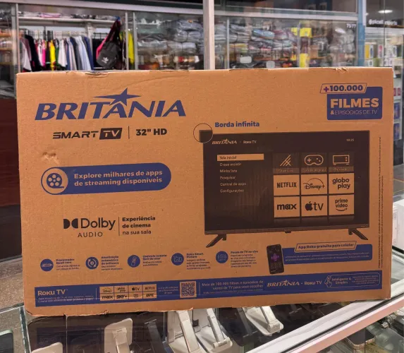 TV Britânia 32 polegadas | Lacrada
