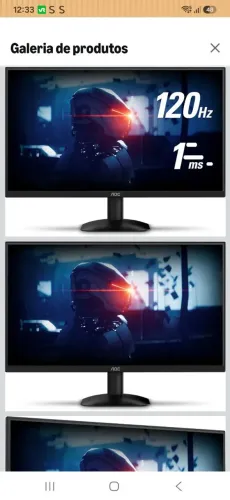 MONITOR GAMER AOC 27 POLEGADAS 120Hz