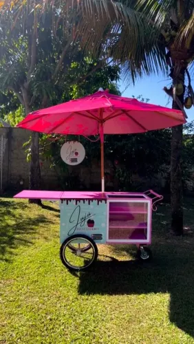 Carrinho Gourmet Food Kart Novo