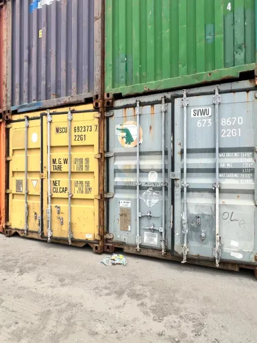 Container cia marítima 