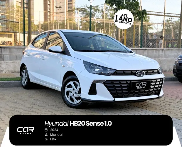 Hyundai HB20 Sense Plus1.0 Flex 12V Mec. 2025