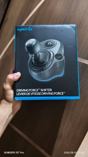 Novo lacrado Câmbio Driving Force Shifter Preto Logitech G
