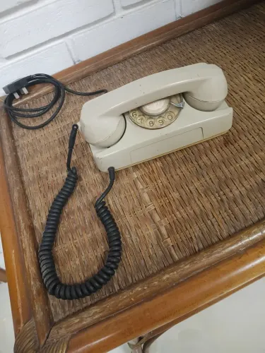 Telefone antigo de disco