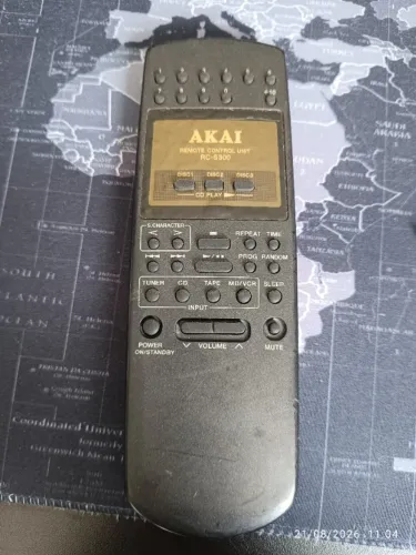 Controle remoto som AKAI RC-S300