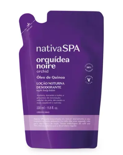 Refil Hidratante Orquidea Noire Nativa Spa - O Boticario