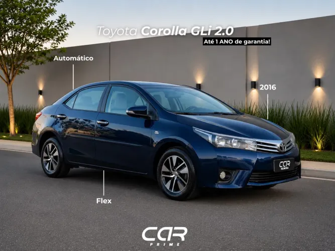 Toyota Corolla GLI 1.8 Flex 16V Aut. 2016