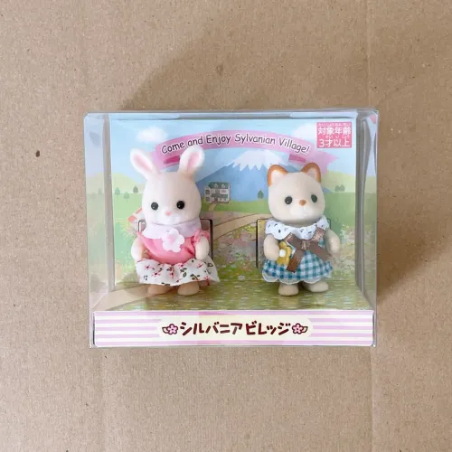 Sylvanian Families - Coelho + Gato Exclusivos Do Sylvanian Park