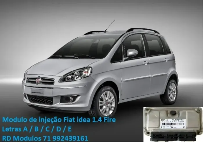 Módulo de Injeção Fiat Idea 1.4 A/B/C/D/E
