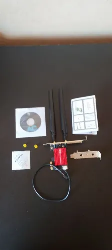 Placa de Rede Wi-Fi PCI-e Fenvi AC1200 (Intel 7260) + Bluetooth