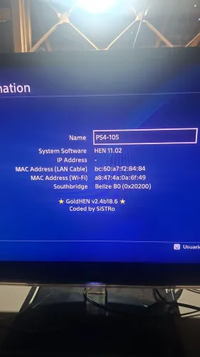 PlayStation 4 Slim com desbloqueio