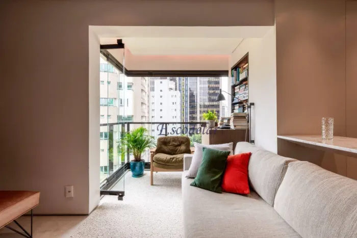 Apartamento Novo e mobiliado com 1 dormitório à venda - Itaim Bibi - São Paulo/SP