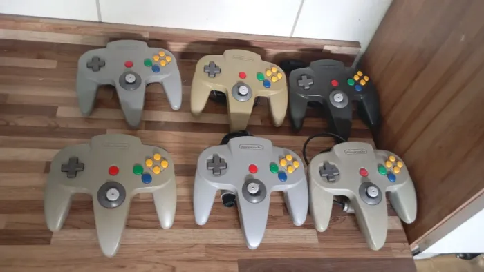 Controles Nintendo 64 original funcionando
