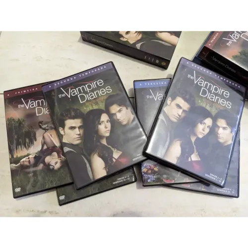 Box Oroginal Diários de um vampiro com 3 temporadas completas