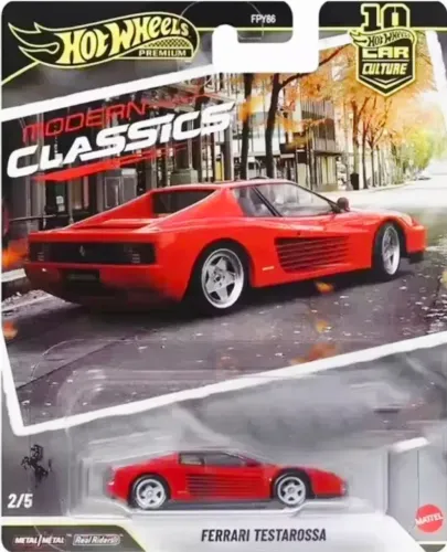 Hot Wheels Ferrari Testarossa linda