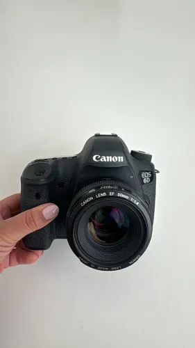 Câmera fotográfica canon 6d + Lentes