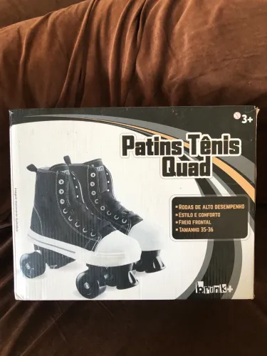 Patins Tênis Quad Unissex 35/36