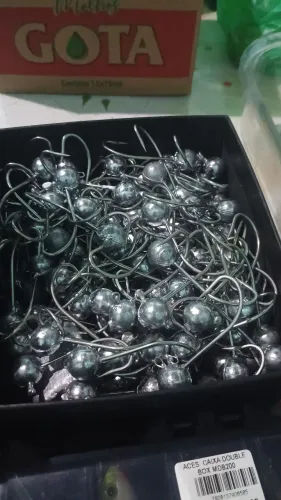 Vendo jig hesd de inox  pesca