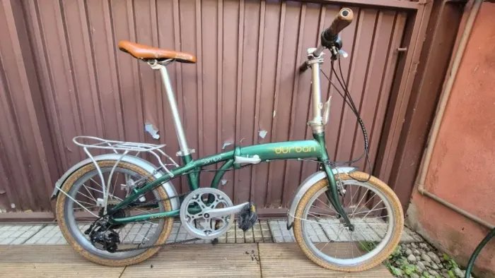 Bicicleta Dobrável de Alumínio, 6 velocidades. Durban Sampa Pro 13kg