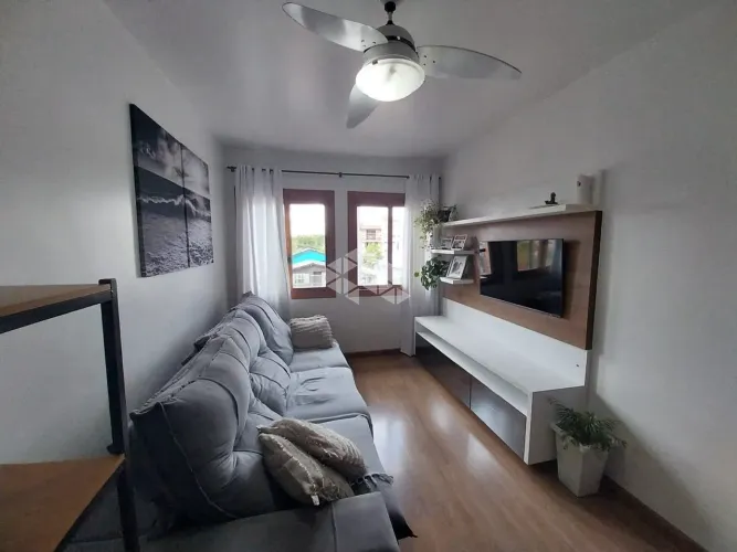 Vende apto 2 quartos ,semi mobiliado com 1 vaga bairro Niteroi em Canoas