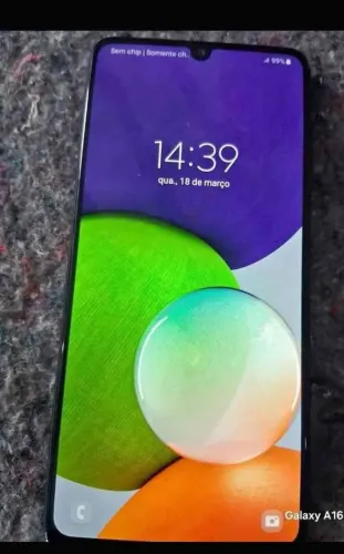 Samsung a22 128gb nenhum trincado funcionando perfeitamente 