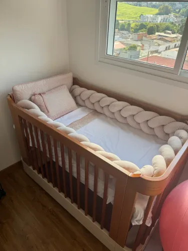 Berço NIDO 3 em 1 ? Berço + Mini Cama