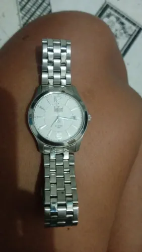 Relógio Dumont original resistente a água até 50m