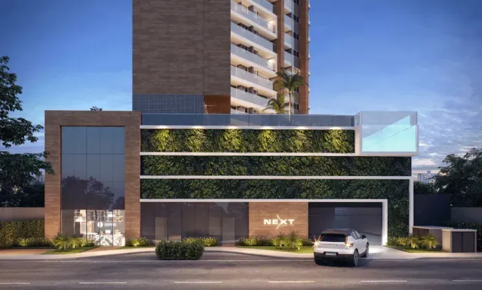 Next Duplex com 60m2 (1 suíte e 1 vaga) com móveis projetados - Andar Alto Aldeota