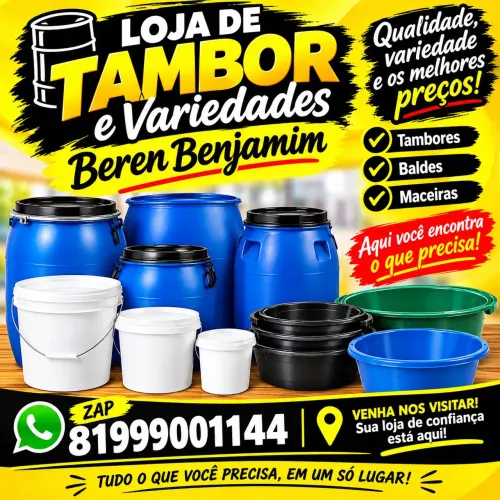 Tambor 80 litros