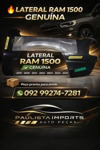 Lateral Ram 1500 2020 2021 2022 2023 2024 2025 ( Nova Original