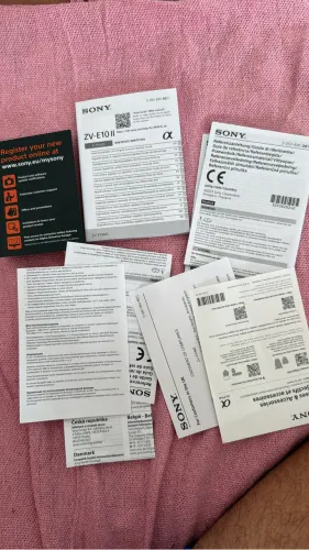 sony Zve10 Mark II