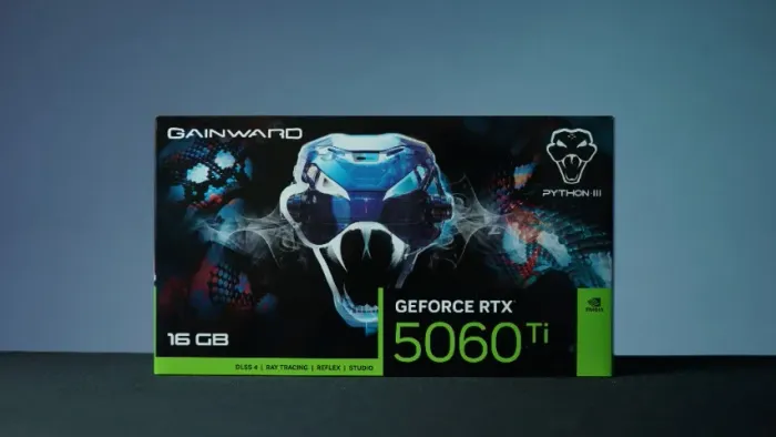 Placa de Vídeo Gainward RTX 5060 Ti Python III 16GB GDDR7