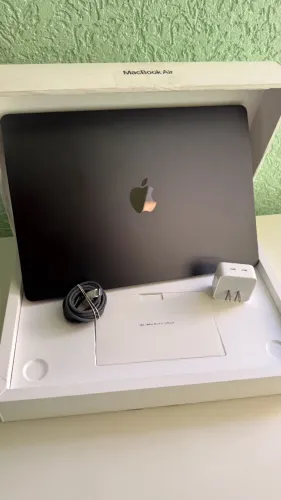 MacBook Air 2025 de 15 Polegadas M4 256 Gb Ssd 16 Gb Azul Meia Noite