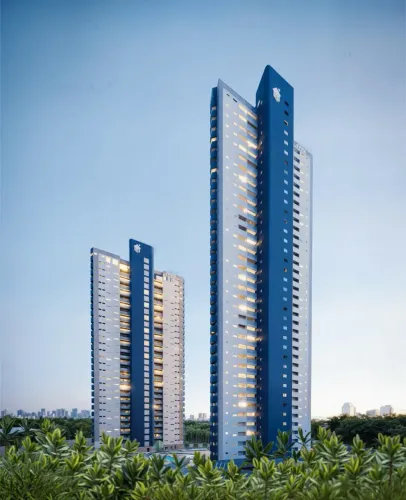 Apartamentos em Ponta Negra - 2 e 3/4 Suíte - 69m²/78m² - Entrada parcelada em até 120x -