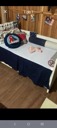 Berço que vira cama