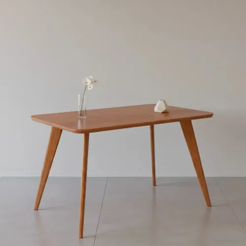 Mesa Jantar Anne 130m (S/Vidro) Madeira/Cinamomo tt7