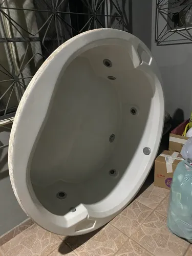 Banheira Hidromassagem com motor