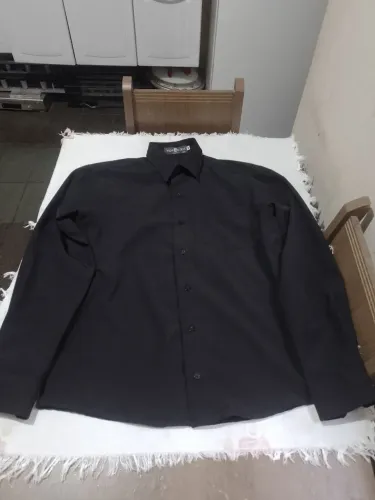 Camisa social vida loca preta M 