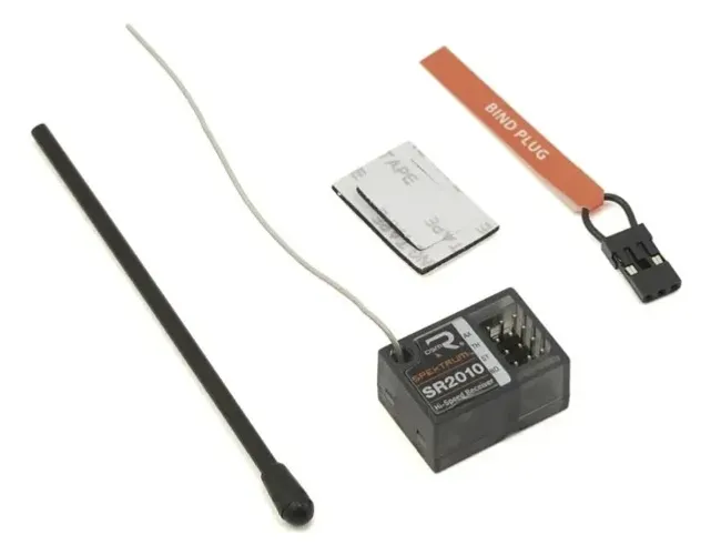Receptor Spektrum Sr2010 Micro De 2 Canais E 2,4 Ghz Dsmr