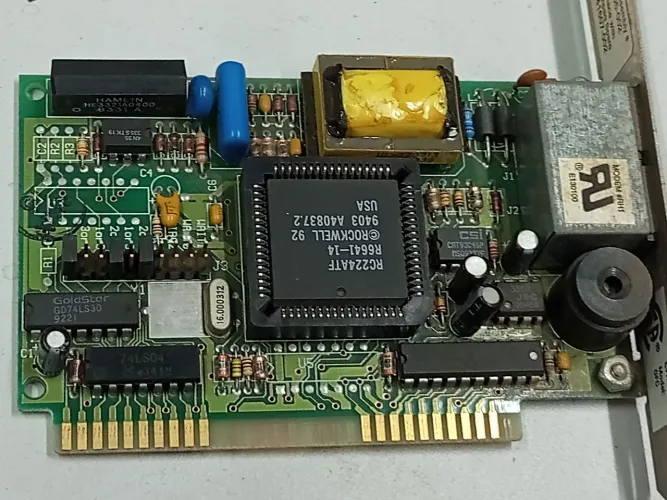 Placa fax modem ISA com bip