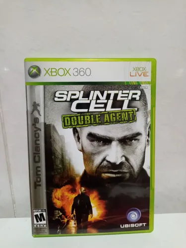 Jogo Splinter Cell Double Agent Xbox 360 Original Impecável !!