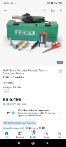Vendo solda de lona laister só a máquina tá em boas condições interessados só chamar 
