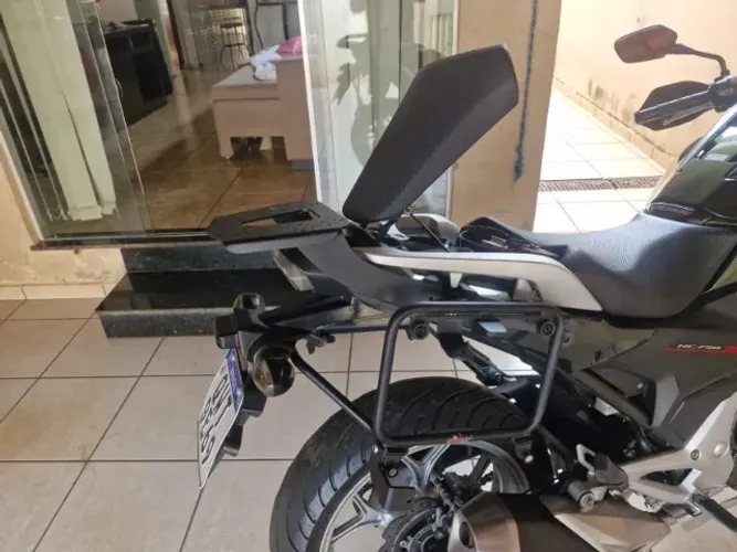Suporte De Bau Superior Afastador De Alforge Nc750x 2022+Suporte De Bau (churrasqueira)